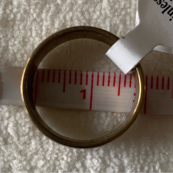 Heart and stripe ring size 8 - Picture 7 of 8